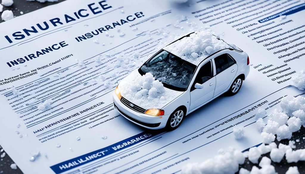 car insurance and hail damage