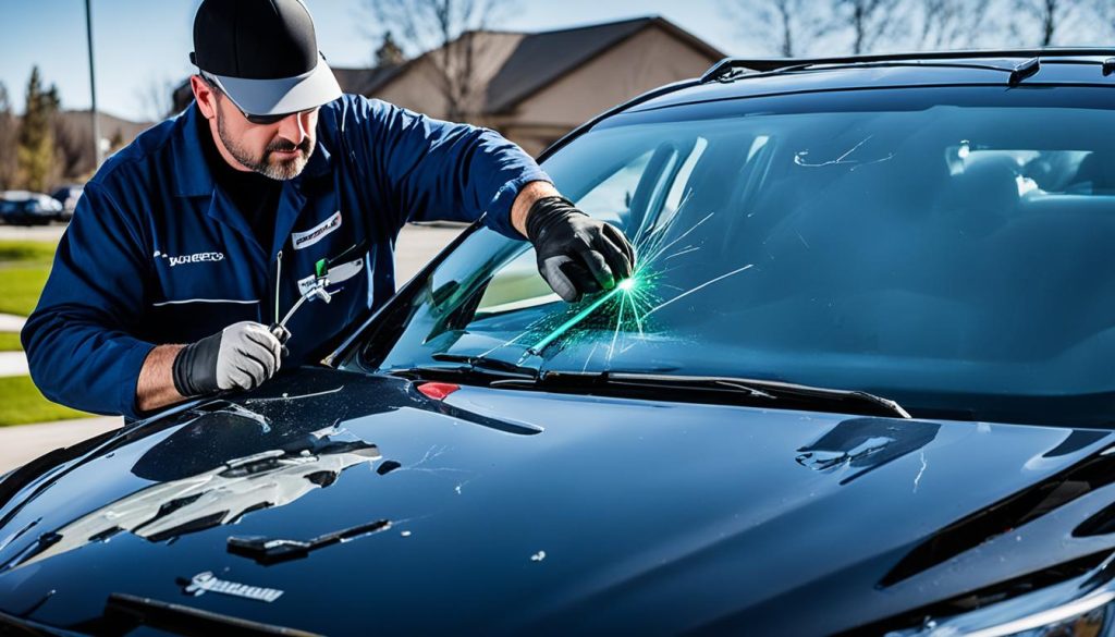 Windshield Repair Process