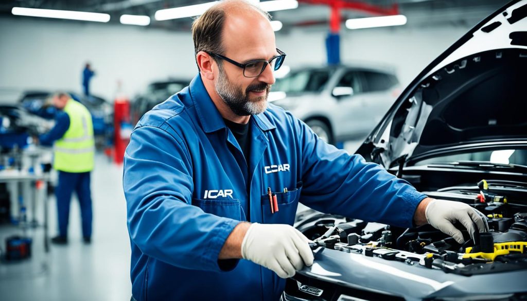 I-CAR certified technicians