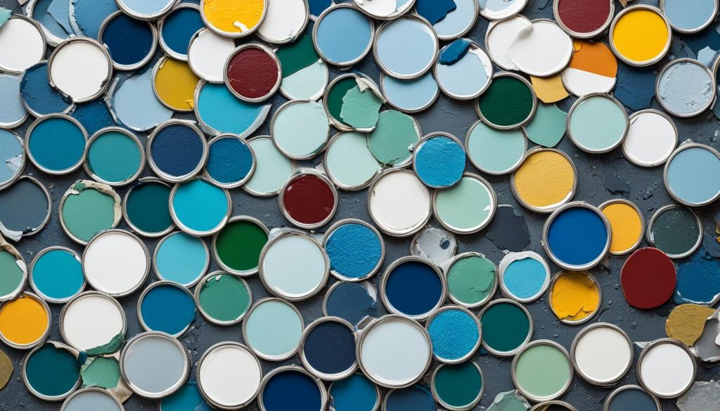 types of paint chips