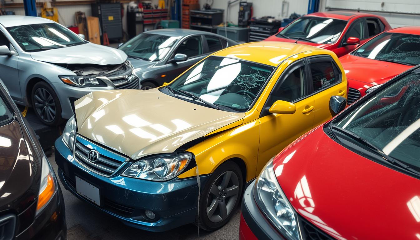 common auto body damages