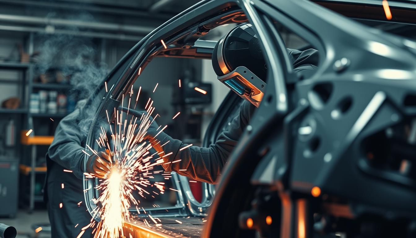 auto frame welding process