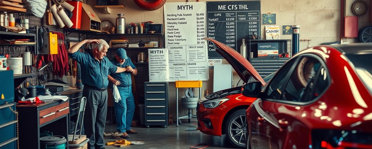 auto repair misconceptions