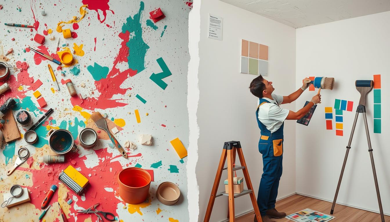 avoiding DIY paint repair risks