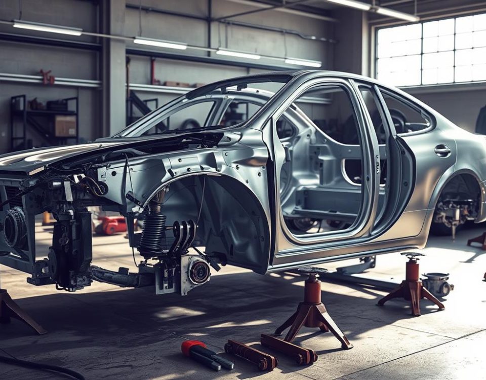 Aluminum frame repair