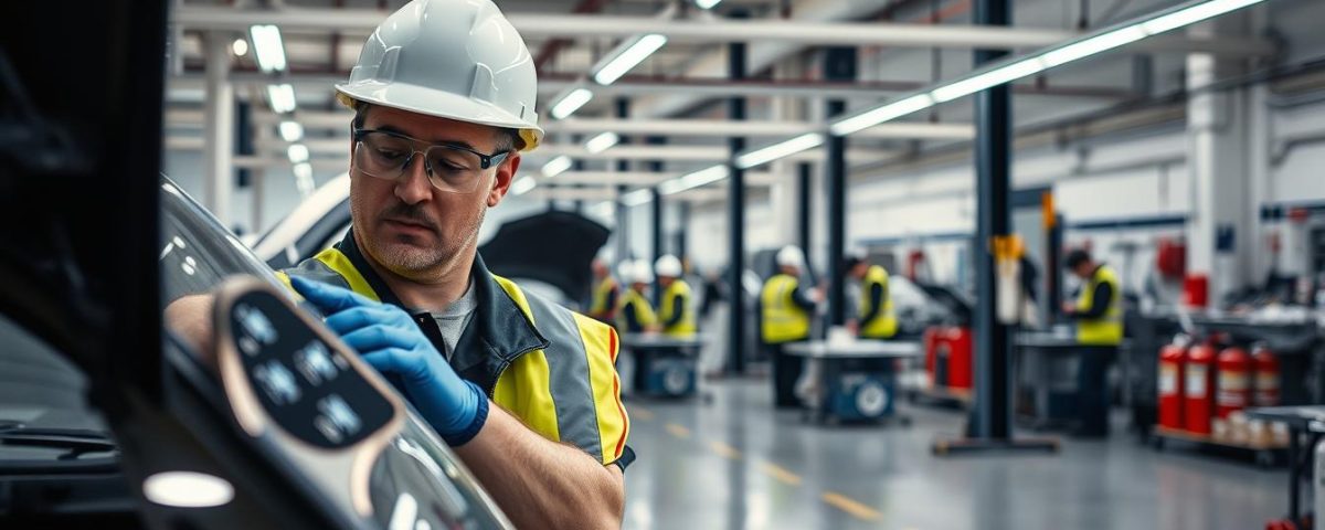 Auto body repair safety