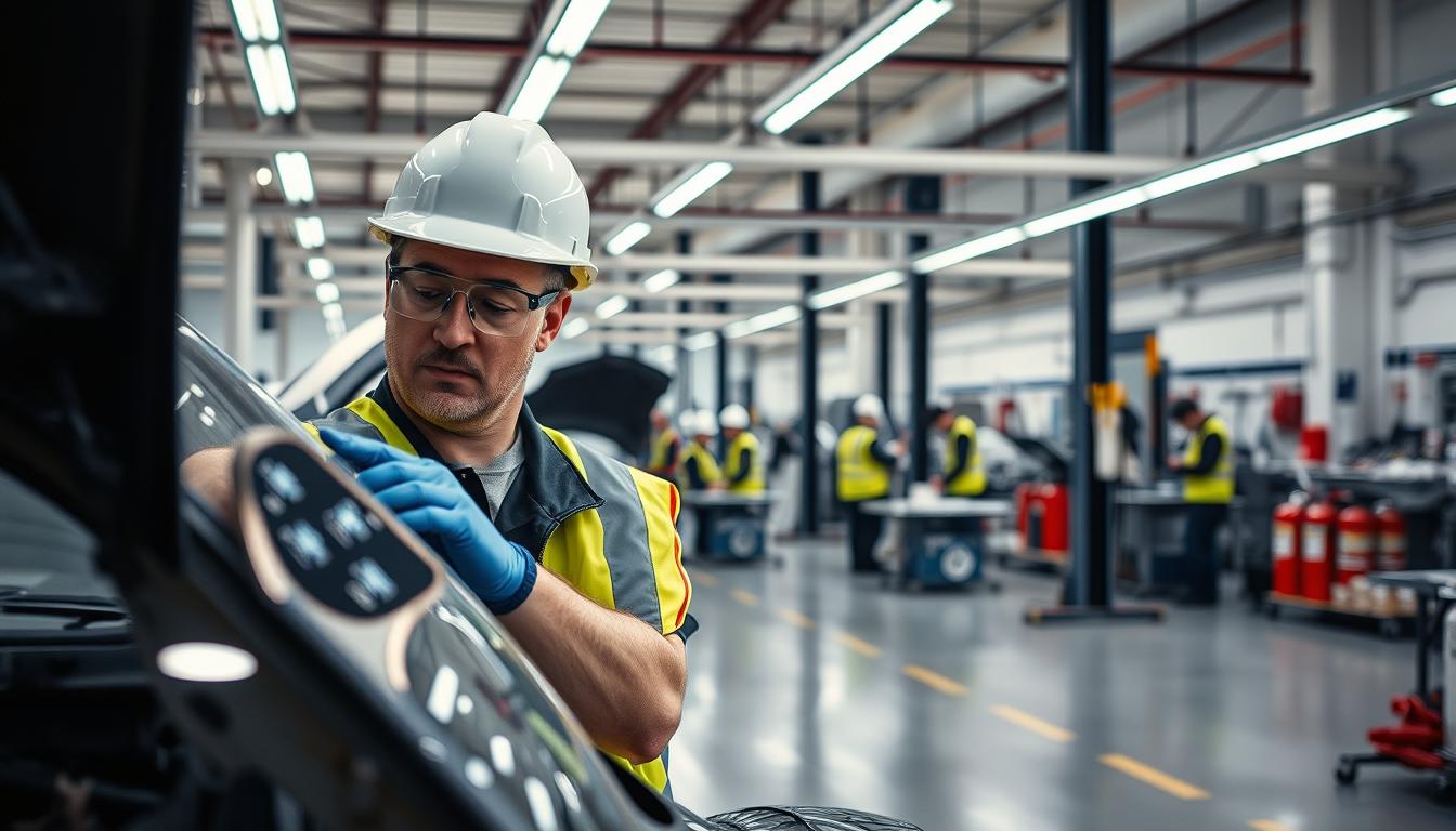 Auto body repair safety