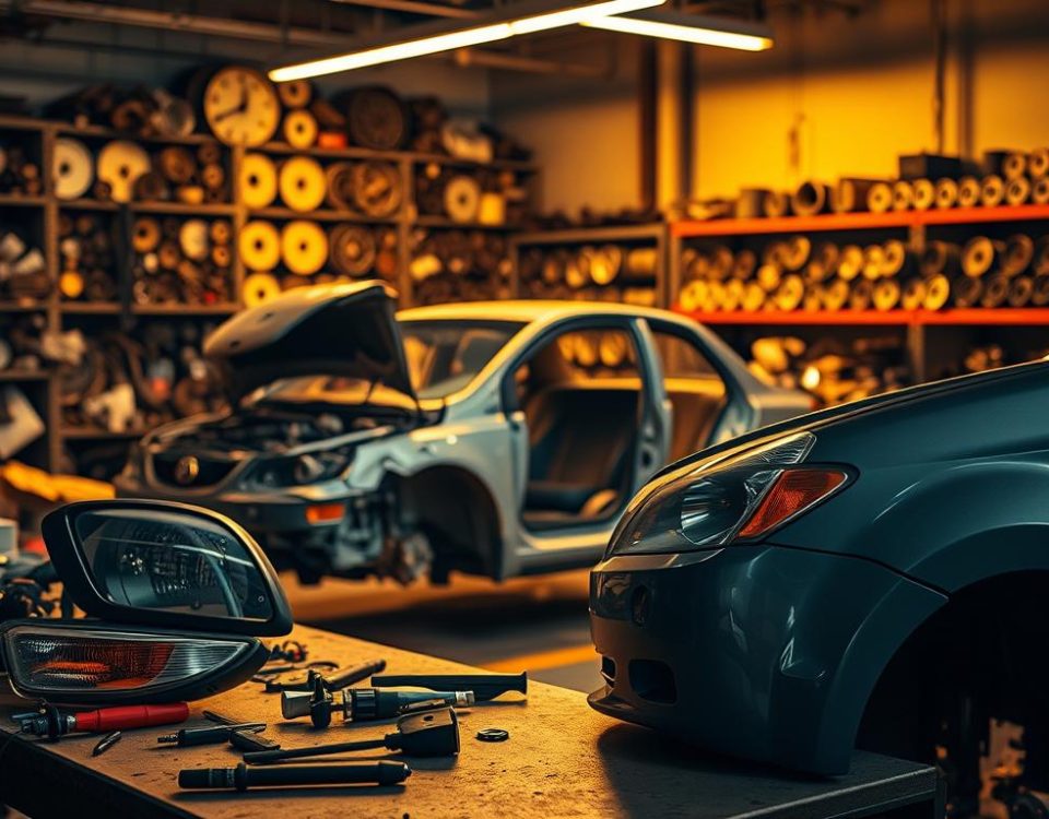 Car repair and parts replacements