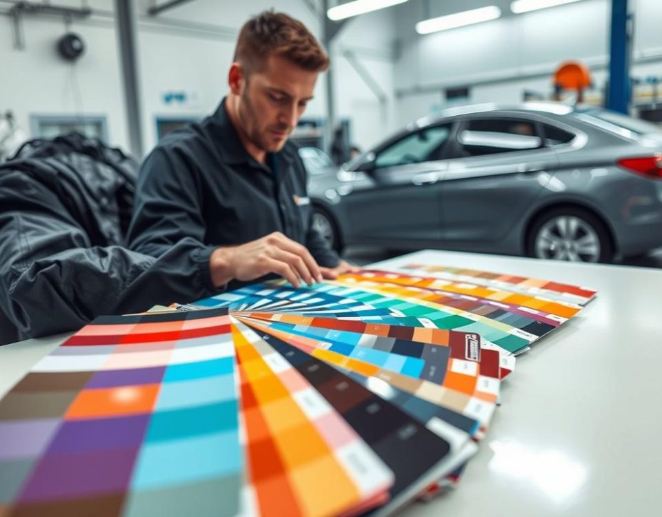 Choosing a paint color
