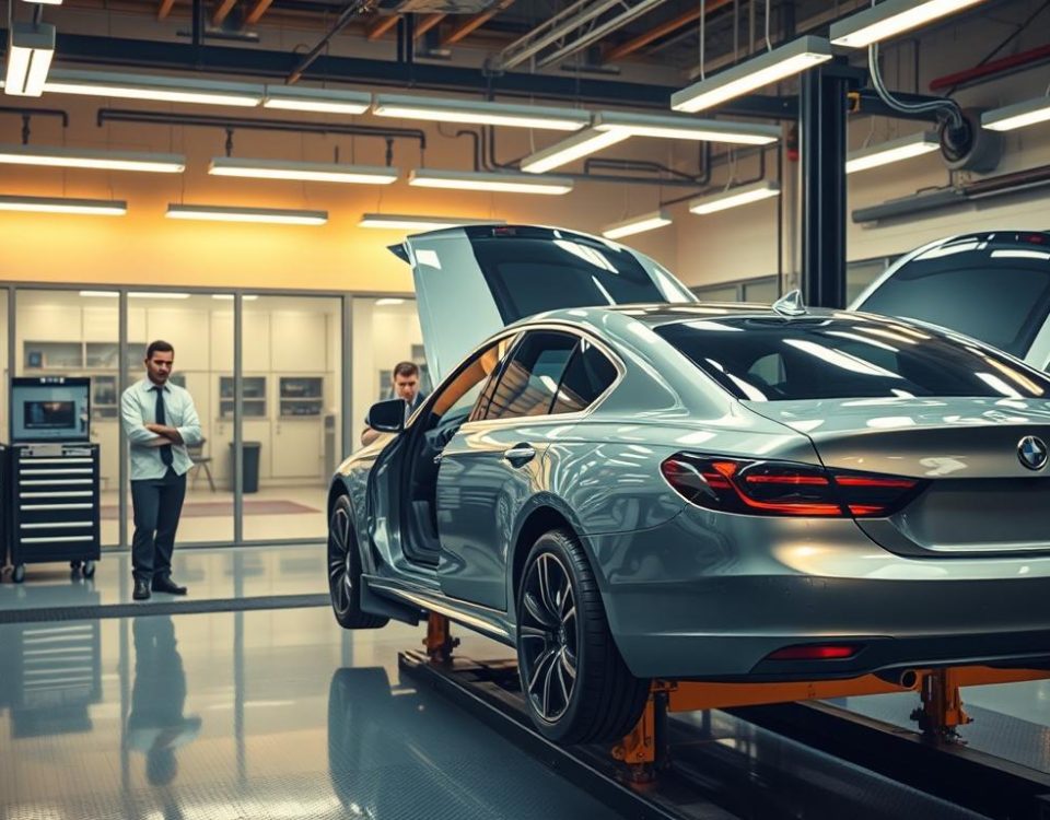 Collision repair for luxury cars