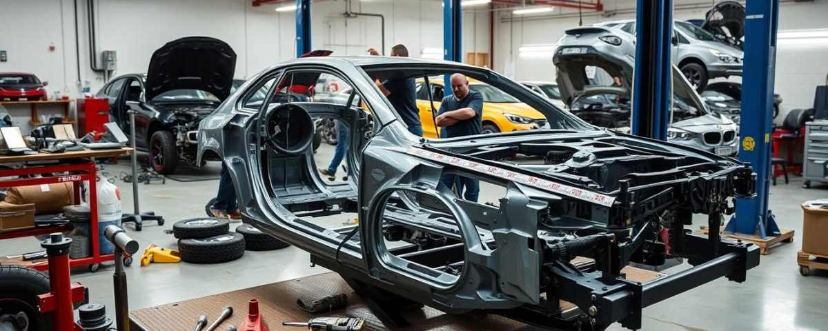 Frame straightening
