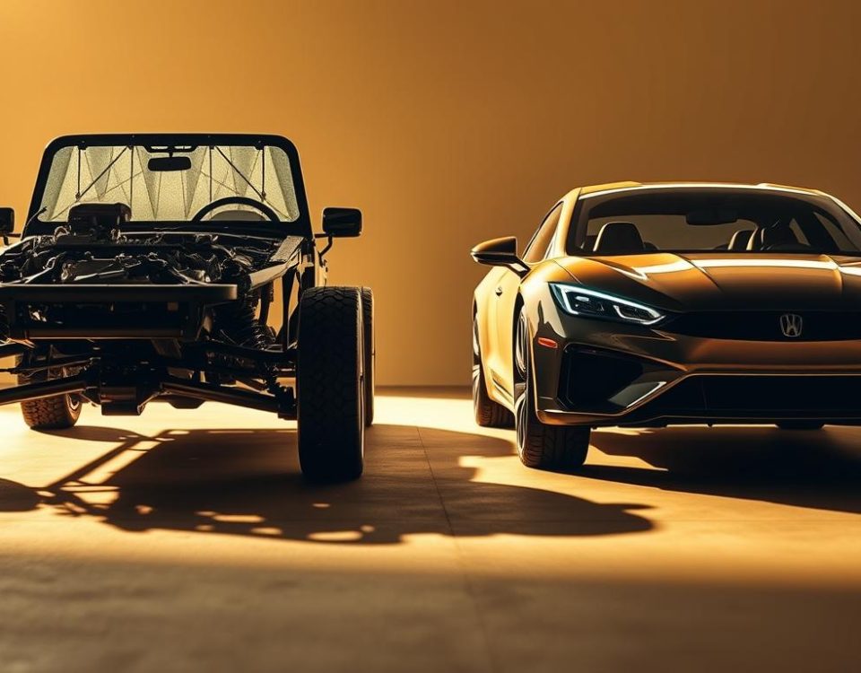 Frame vs. unibody