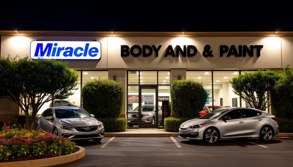 Miracle Body and Paint collision repair services
