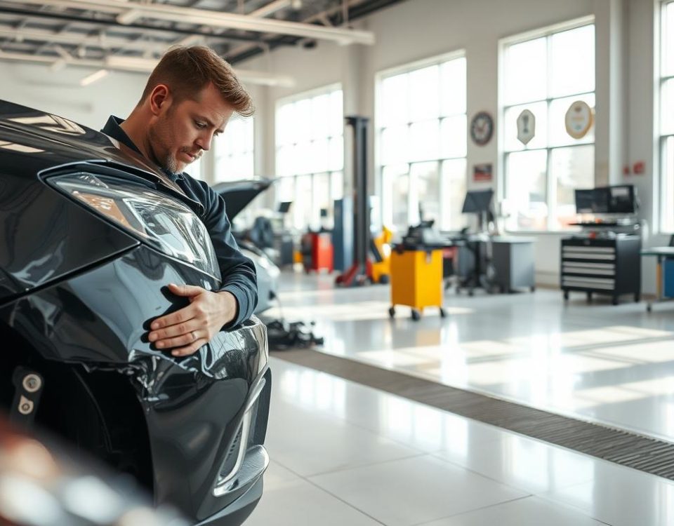 Repair shop services