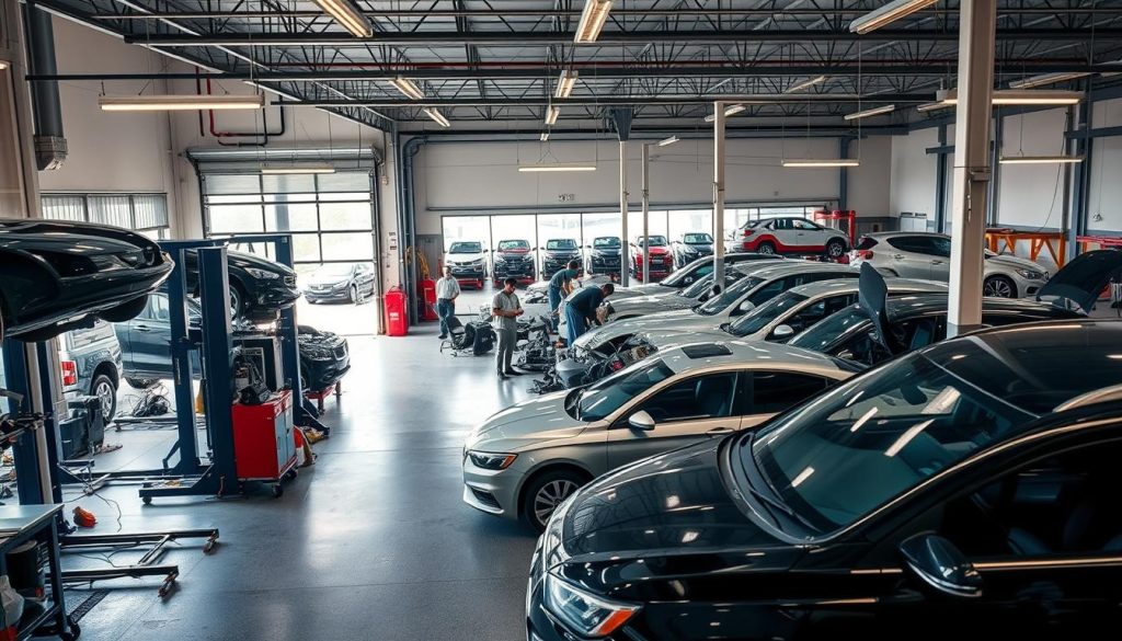 auto body shop