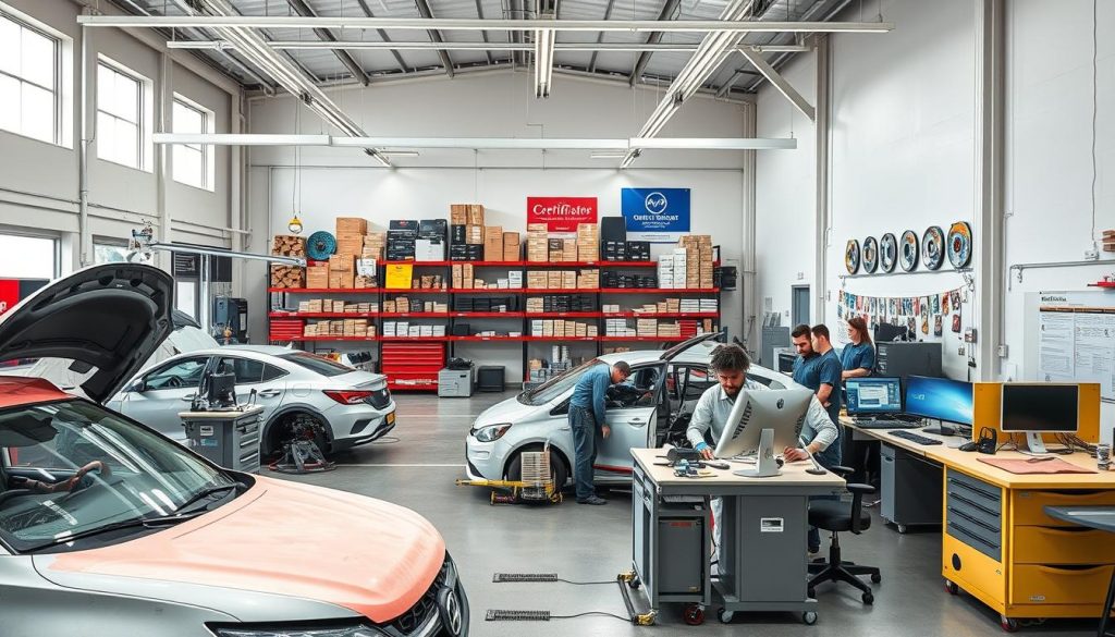 certified collision repair process