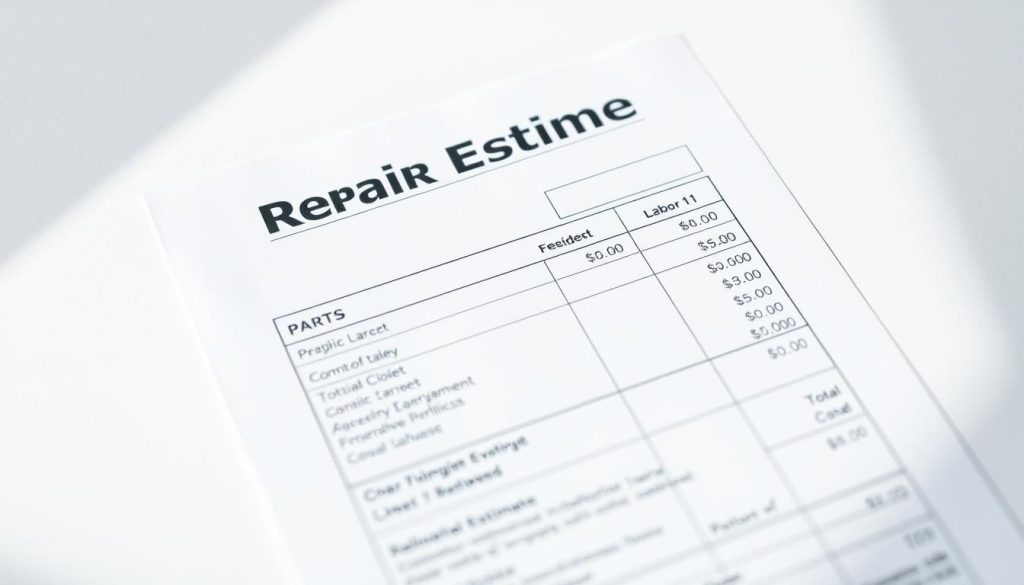 repair estimate