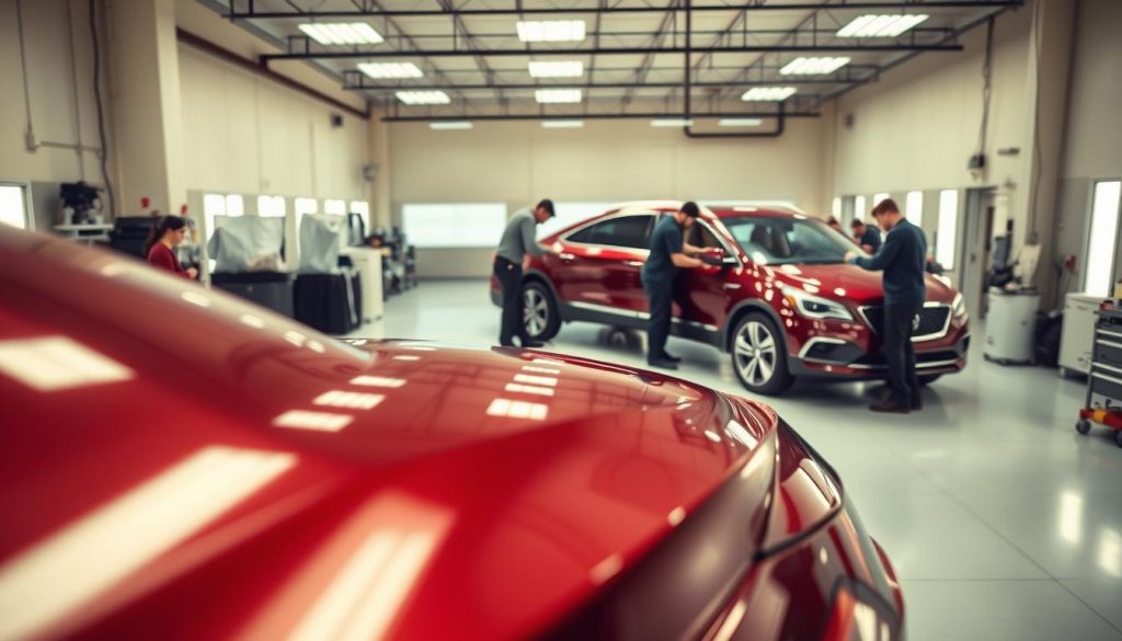 Car paint matching service in San Antonio - Miracle Body and Paint Collision Center.