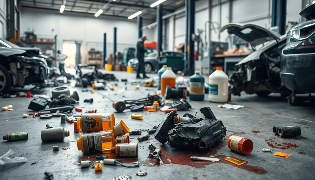 hazardous materials in collision repair