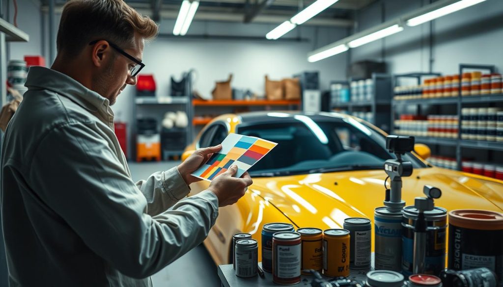 paint matching process