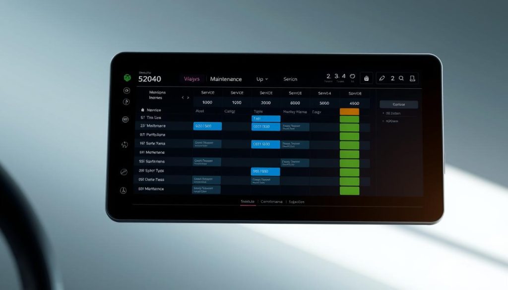 fleet maintenance schedule