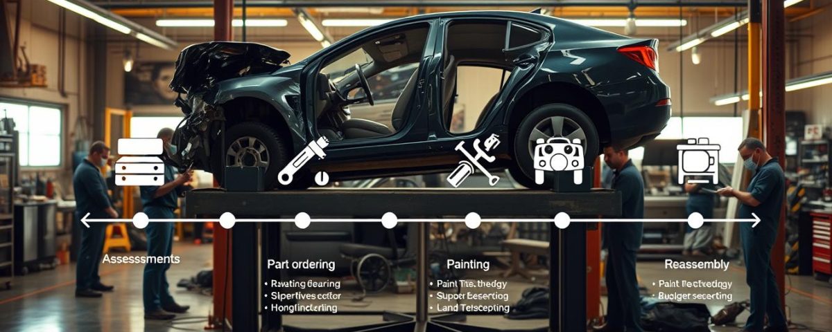 Car accident repair time