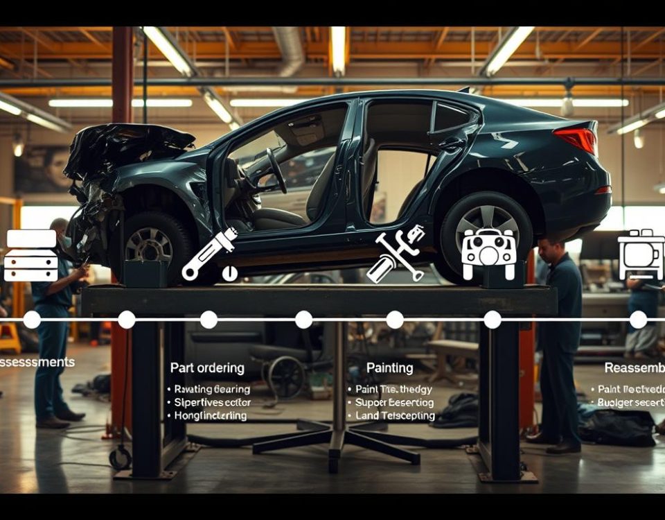 Car accident repair time