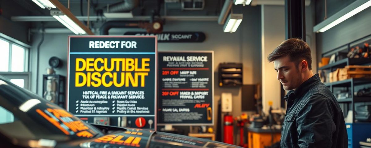 Deductible discount auto repair