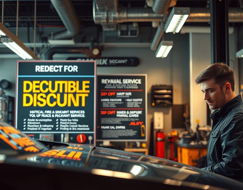 Deductible discount auto repair