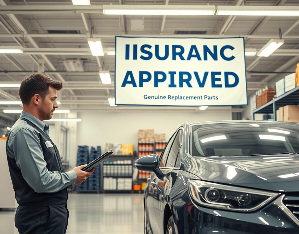 Insurance-approved body shop