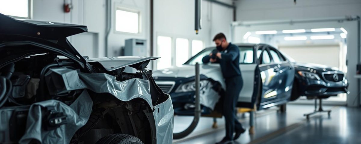 Collision repair timeline