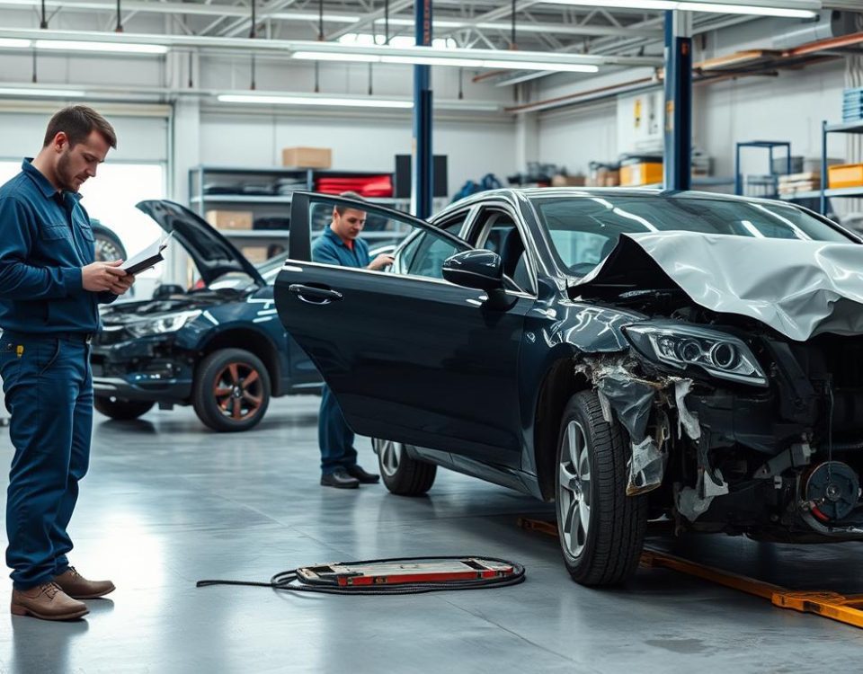 Insurance collision repair