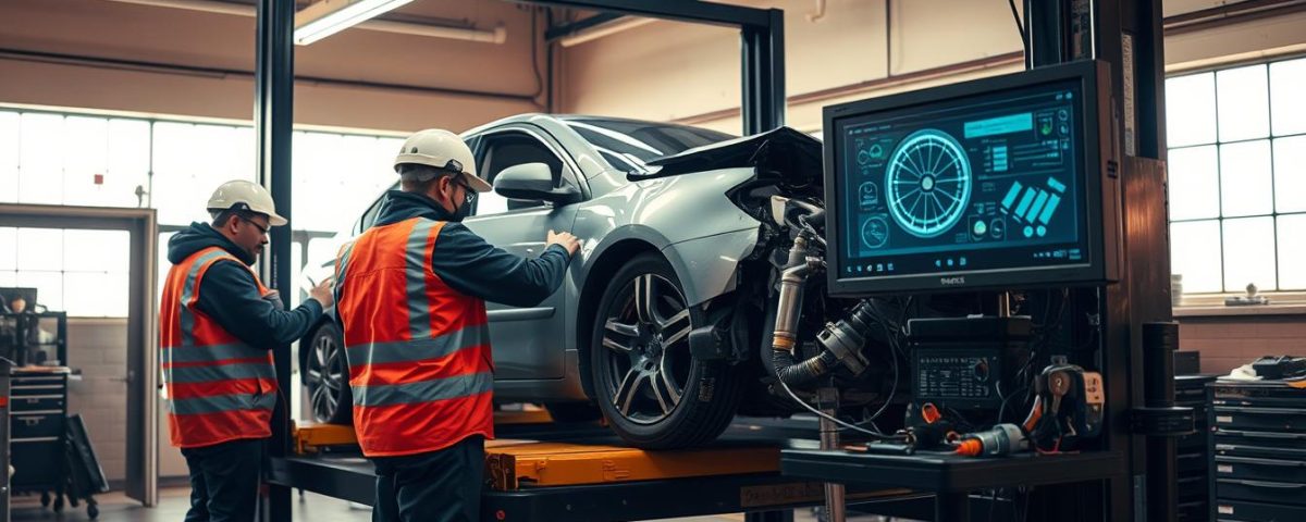 Auto collision inspection
