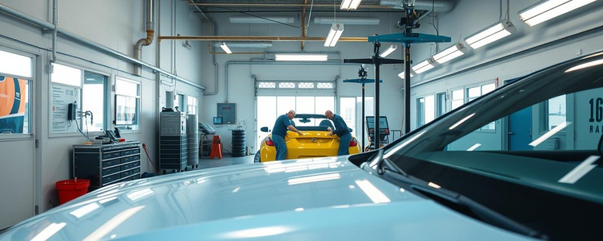 San Antonio auto paint shop