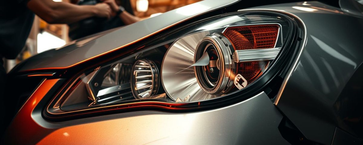 Taillight and headlight repair