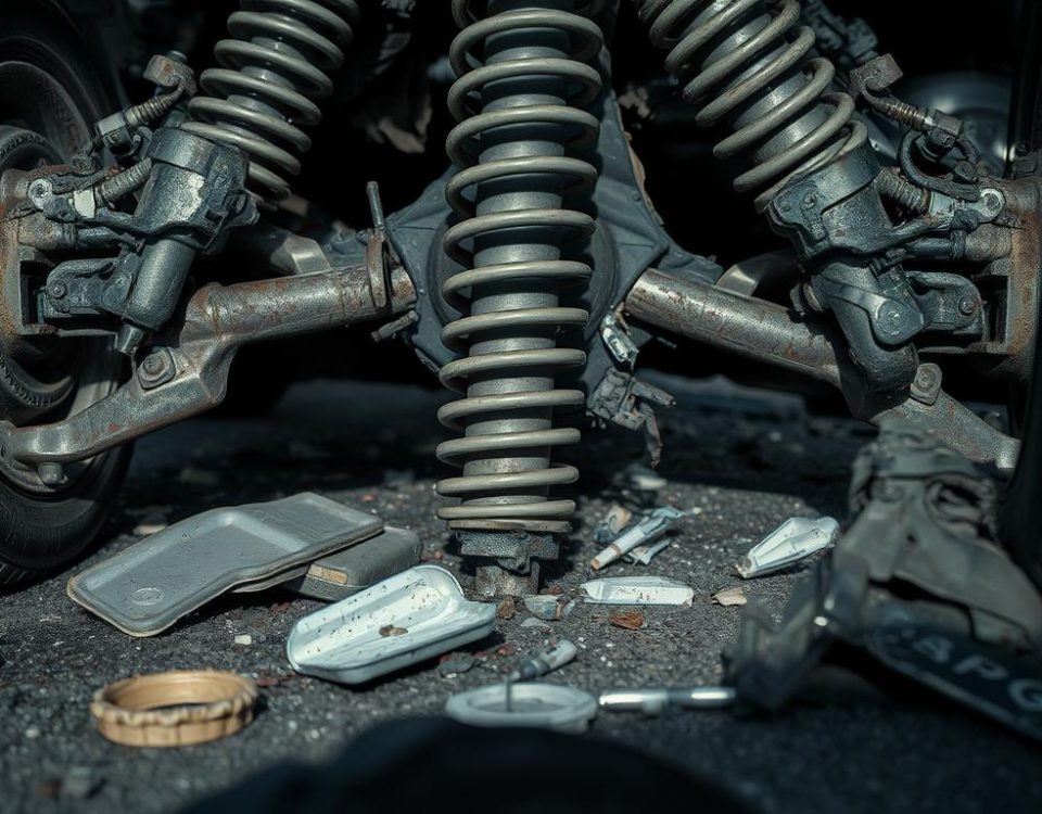 Wheel alignment after collision