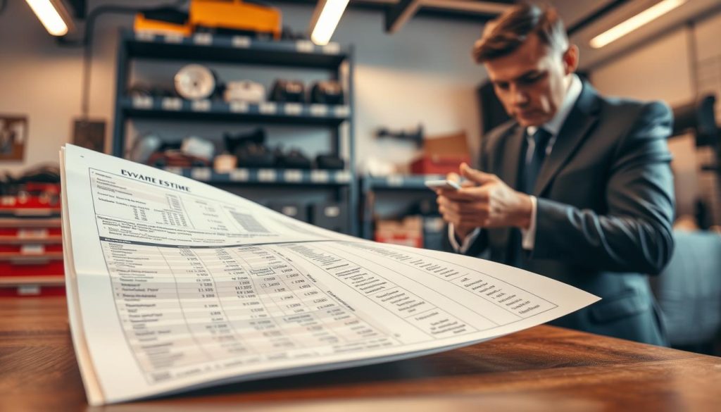 estimate for collision repair